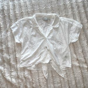 WILFRED FREE Cropped Blouse! Worn once. Size small